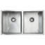 Évier de cuisine en acier inoxydable calibre 16 encastré à rayon zéro Fine Fixtures-134368011-134368012