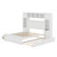 Lit en bois avec armoire tout-en-un, tablette et prises, lit gigogne-1416323066
