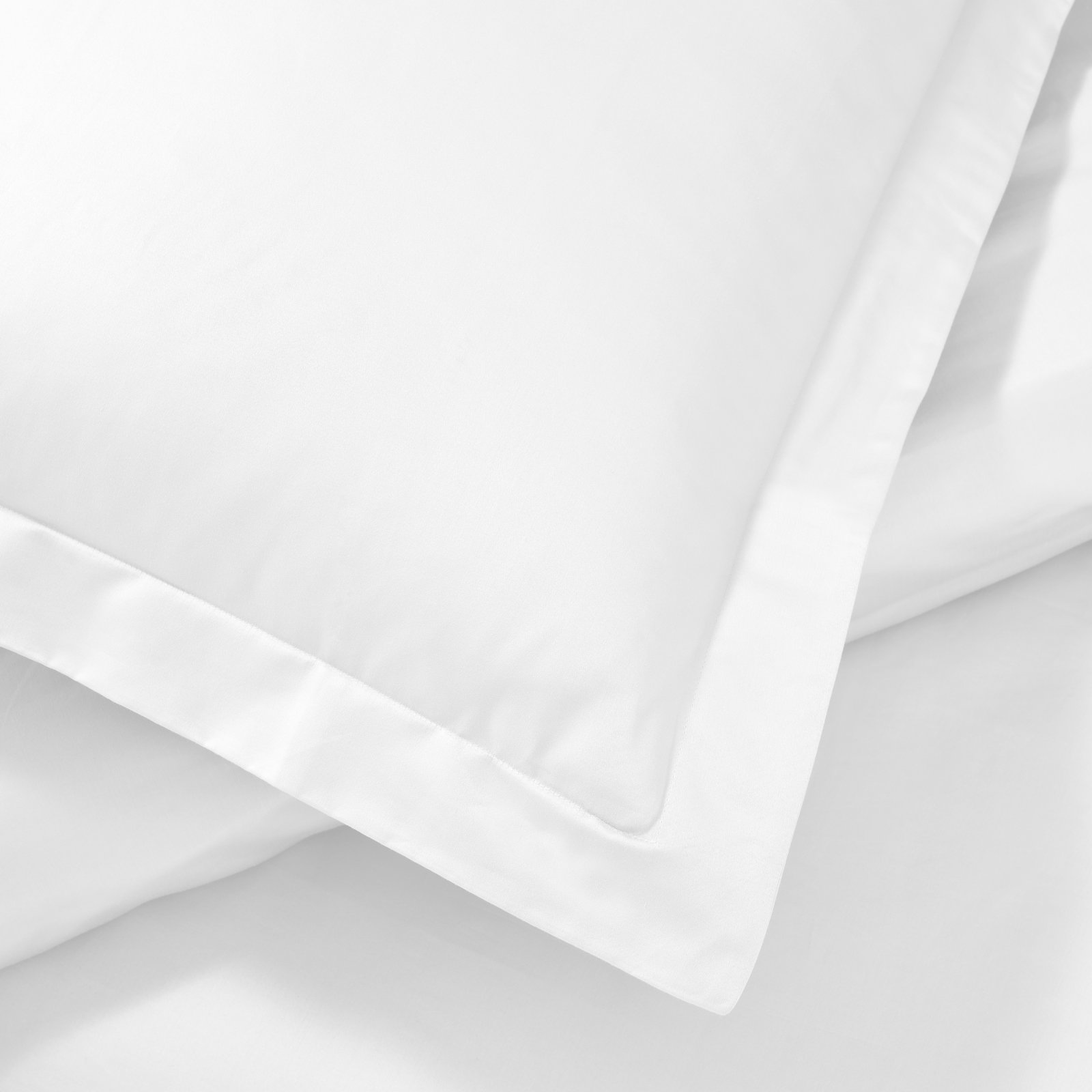 Mellark Cotton Sheets, Full/Queen Duvet Cover + 2 Standard Shams, White
