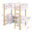 Lit mezzanine Janelly, pour enfants-219945597-219945599