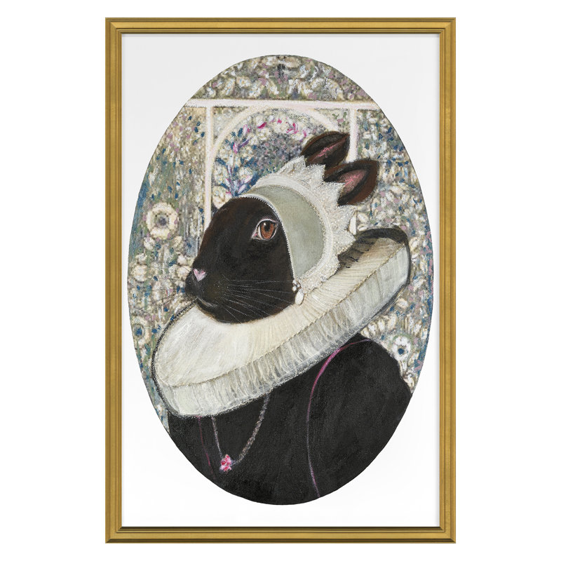 Lyra Print, 18" H x 12" W, Gold