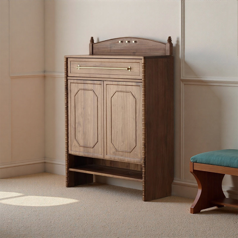 American style retro practical shoe cabinet