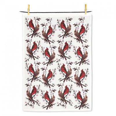 Torchon Cardinals & Cherry Blossoms