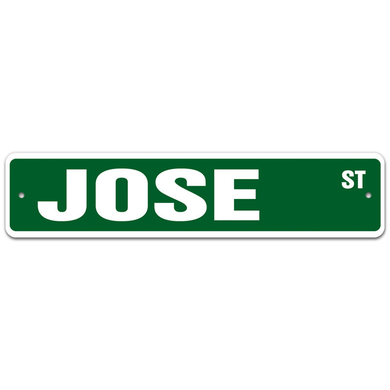 Plaque de rue Downton, H 4 po x l 18 po x P 0,1 po