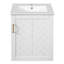 Armoire de salle de bain murale 20 "avec armoire latérale combinée, armoire de salle de bain avec porte à fermeture douce, meuble-lavabo moderne avec lavabo-1759813291