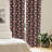 East Urban Home Floral Semi-Sheer Rod Pocket Sliding Panel-45967411
