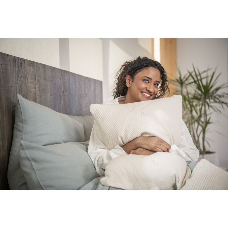 Adjustable Organic Latex Pillow, Standard, Medium