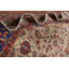 Tapis traditionnel fait à la main à motif floral 10 x 13