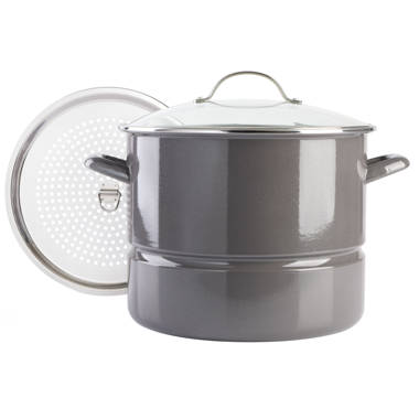 Cook Pro 16_Quart Stainless Steel Stock Pot With Glass Lid