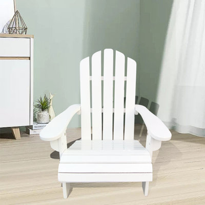 Chaise berçante S, bleu - Bois franc massif pour plus de durabilité