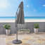 Parasol en porte-à-faux 10 pi Waverly