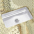 Lustertone 28" x 16" Undermount Single Bowl Sink Set