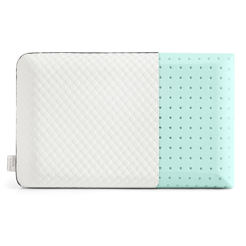 CASUAL LIVING Memory Foam Pillow, Standard, White, Full