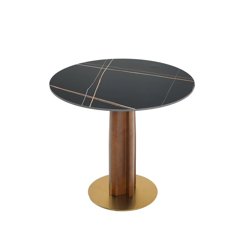 Table de salle à manger moderne, Noir