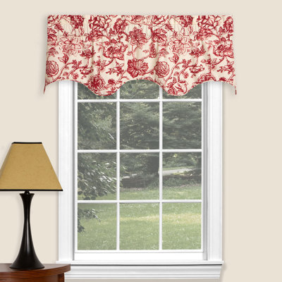 Nadine Traditional Cotton Floral Filler Valance
