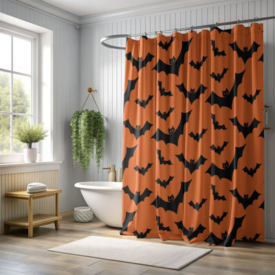 Spooky Craze - 1 Piece Standard Shower Curtain