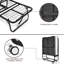 Lit pliant Sharpley l 46 po / l 38 po / l 31 po avec matelas H 5 po inclus-1089796821
