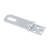 Prime-Line Safety Hasp, 2-1/2 in., Steel Construction, Zinc Plated Finish, Fixed (Single Pack)