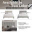 LIT PLEINE PLATE-FORME EN LIN GRIS CLAIR-718021637-718021883