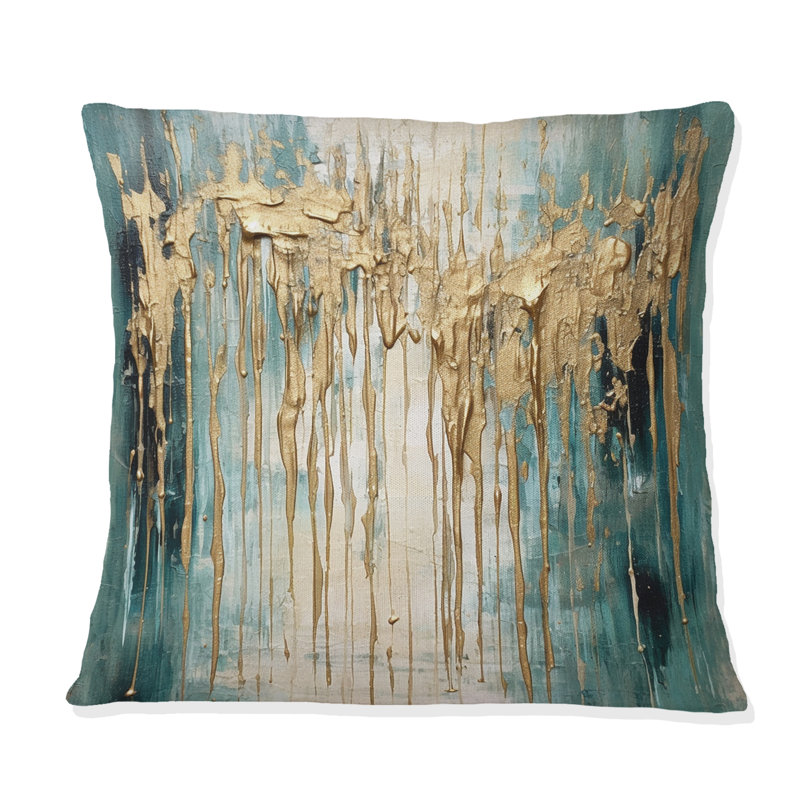 Coussin Gilded Daydream VI - Abstract Minimalisme