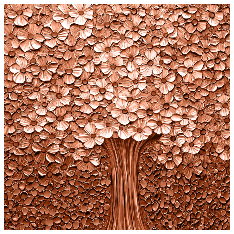 Tapis de bain bronze, L 34 po x L 21 po