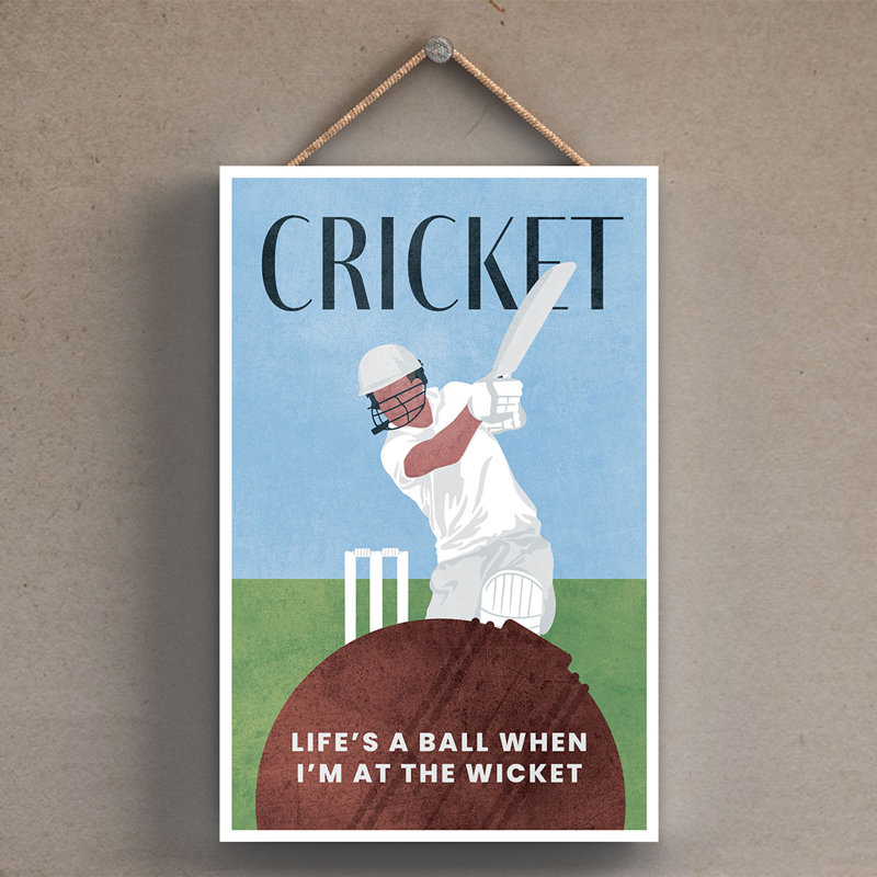 Sports Wall Decor, 18.5cm H x 12cm W x 0.9cm D