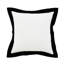  Coussin à fermeture à glissière géométrique 100% coton 20 po x 20 po-99955069-87795450
