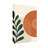 Abstract Abstract Leaf Orange Circle Pattern Design-704330616