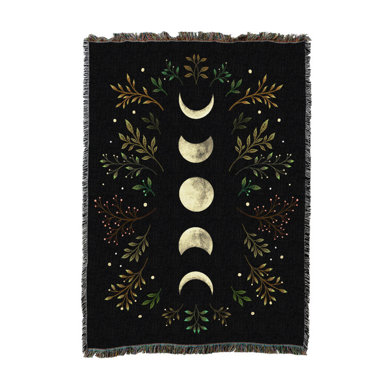 Jeté en coton Pure Country Weavers Moonlight, L 60 po x l 50 po
