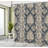 Damask Shower Curtain with Hooks Included-44331191