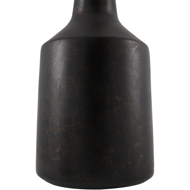 Lockwood Table Lamp, Black, Tan