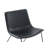 Keertana Faux Leather Slope Lounge Chair-2046721867