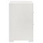 Table de chevet blanche 2 tiroirs ultrabrillante-1341122112