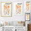 «Yellow Boho Dreamcatcher», impression sur toile-172276493-172276492