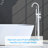 2 Handle Clawfoot Tub Faucet with Hand Shower and Diverter-70491263