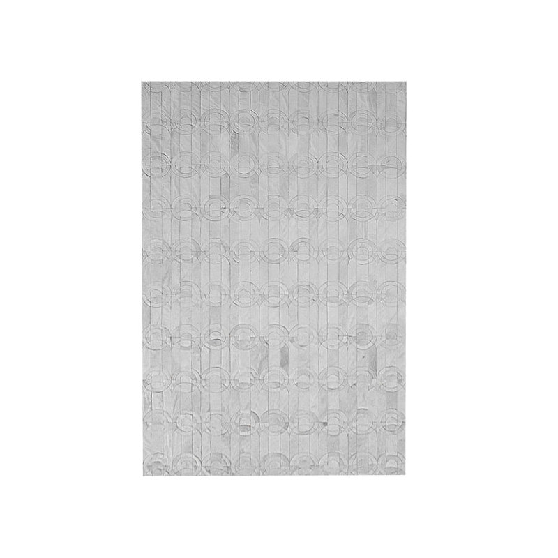 Art Hide Cowhide Area Rug in Cream, Rectangle 10' x 14'