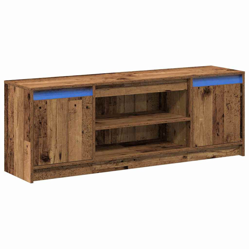 TV Cabinet 139.5 X 34 X 50 Cm Engineered Wood, Brown