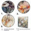 «Romn Orange Green Daisy Tranquility», reproduction sur toile-88526825-88526826