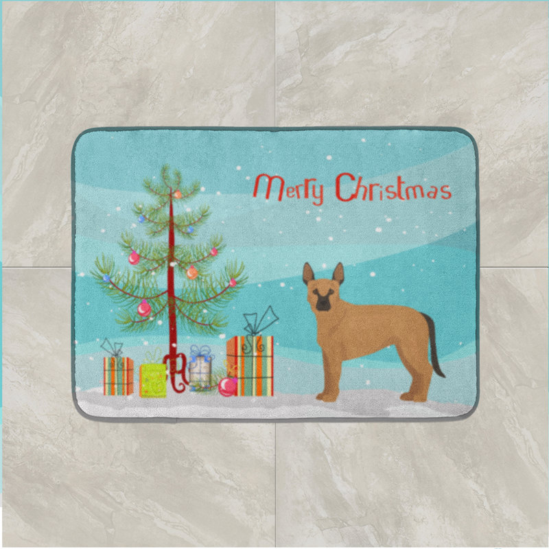 Tapis pour salle de bain chinois, Croisement berger allemand et mastiff