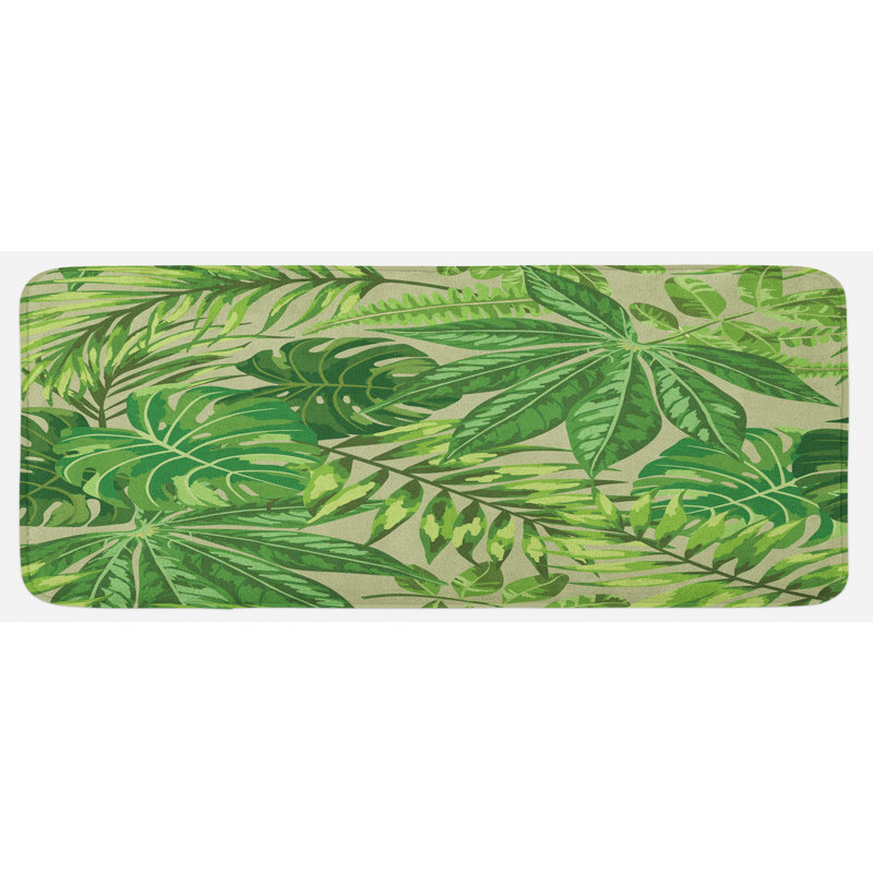 Coastal Synthetic Kitchen Mat
