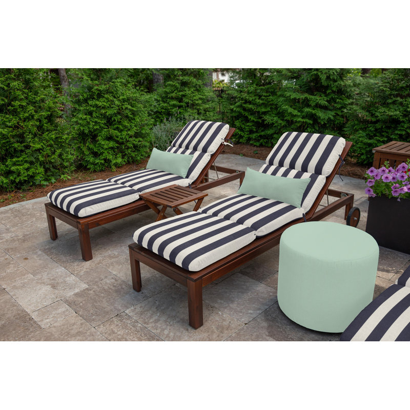 Cherelle Outdoor Rectangular Pillow Cover & Insert, Canvas Spa Sunbrella®