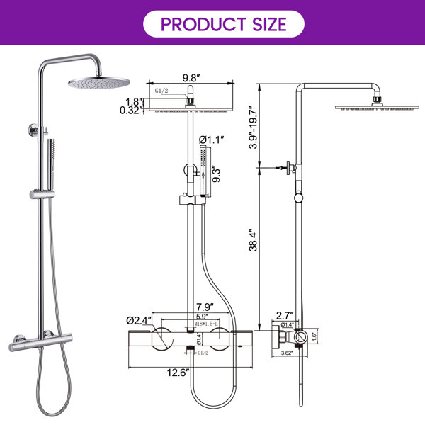 Dimensions du produit