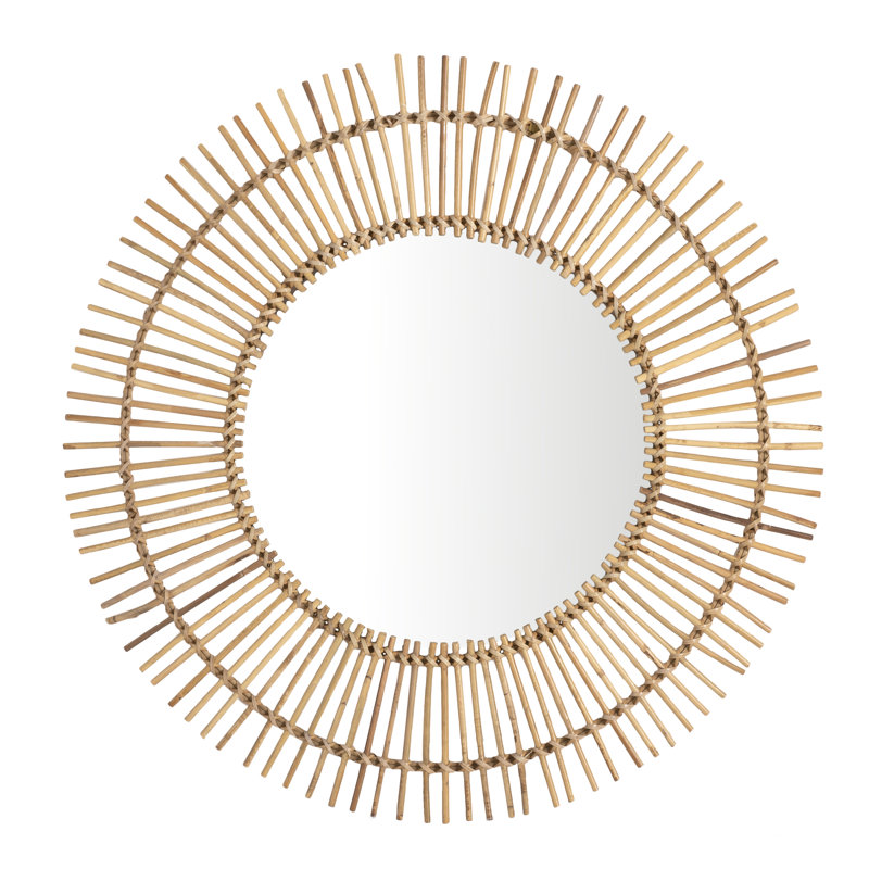 Sainsbury Rattan Mirror