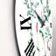 Plantes rétro - horloge murale traditionnelle-60280524