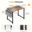 Bureau d'ordinateur 31 po avec structure en métal, surface imperméable et sac de rangement - idéal pour le bureau-1676133839-1676133826