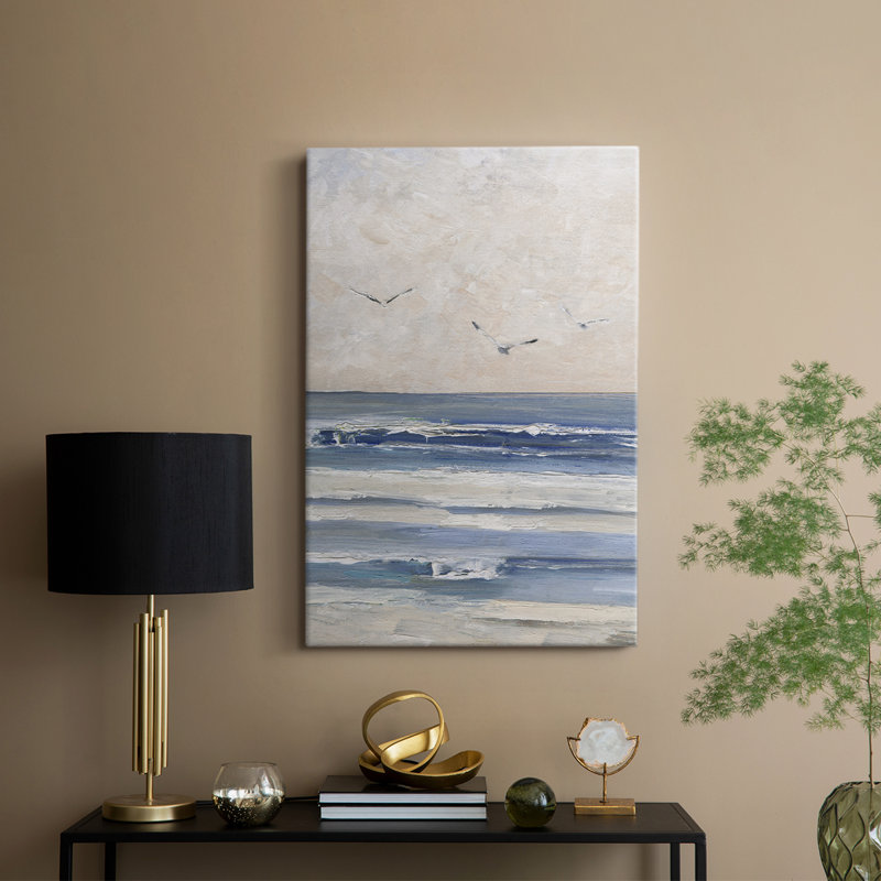 Doux matin - Cavas enveloppés de galerie, H 18 po x l 12 po