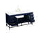 Eugene 60'' Single Bathroom Vanity with Engineered Marble Top