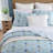 Ensemble de courtepointe réversible en coton standard Victoria-97843708-97843705