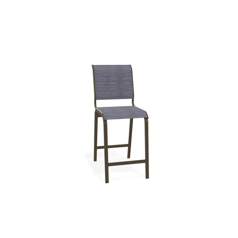 Tabouret de bar 26 po Holna, Bois de plage texturé, Brooks