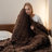 Faux Fur Throw Blanket For Bed, Large Fur Blanket Double Side Ruched Rabbit Fur Blanket For Couch, Bed, Super Soft Cozy Mink Blanket-115756263-115756265